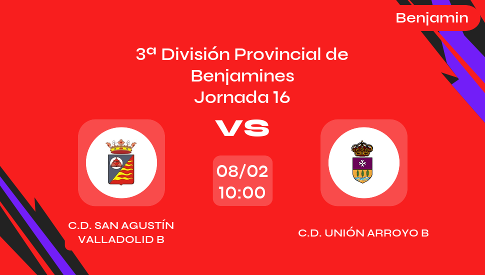 Imagen del video: C.D. San Agustín Valladolid B vs C.D. Unión Arroyo B