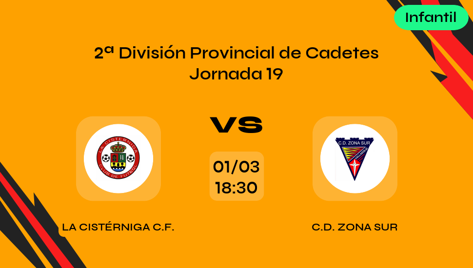 Imagen del video: La Cistérniga C.F.  vs C.D. Zona Sur 