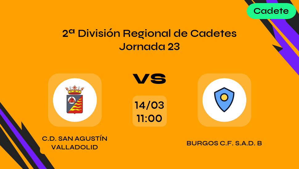 Imagen del video: C.D. San Agustín Valladolid  vs Burgos C.F. S.A.D. B