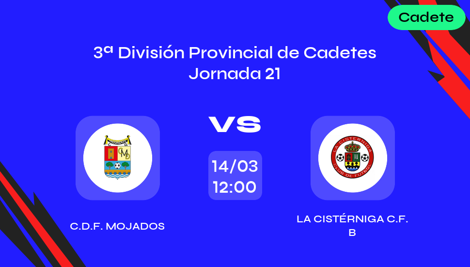 Imagen del video: C.D.F. Mojados  vs La Cistérniga C.F. B