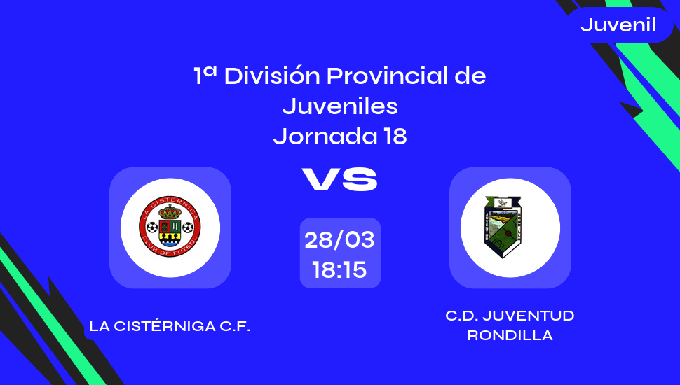 Imagen del video: La Cistérniga C.F.  vs C.D. Juventud Rondilla 