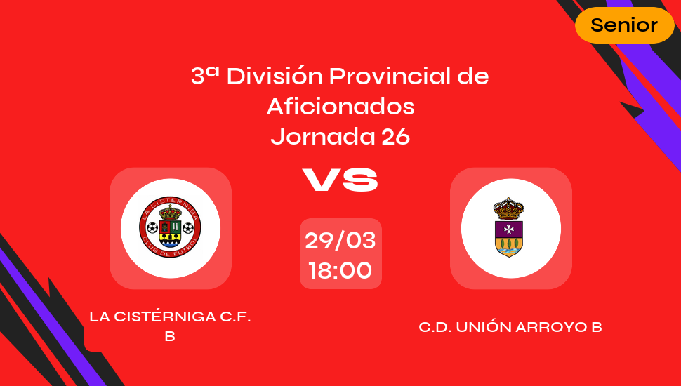 Imagen del video: La Cistérniga C.F. B vs C.D. Unión Arroyo B