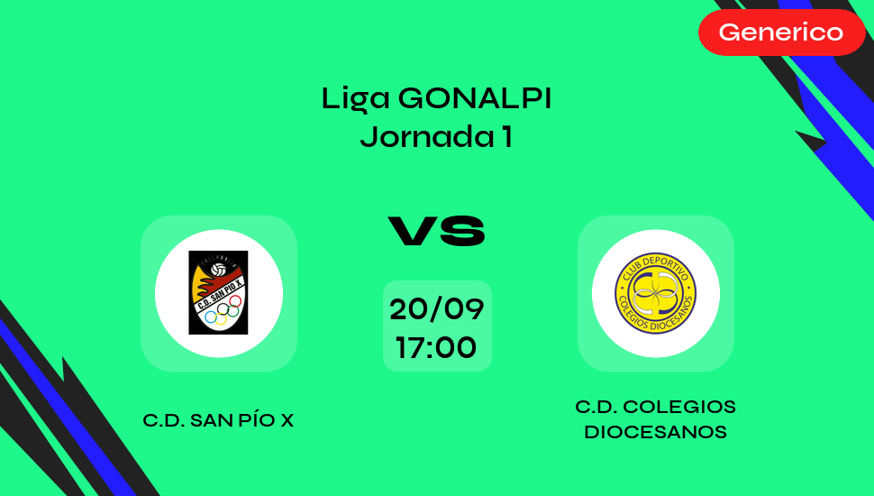 Imagen del video: C.D. San Pío X vs C.D. Colegios Diocesanos
