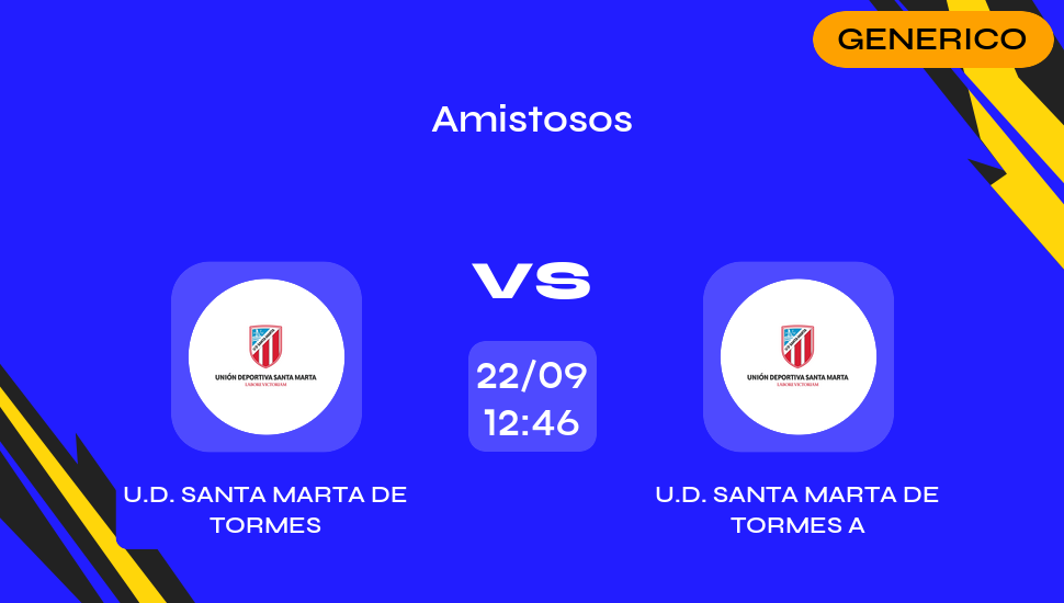 Imagen del video: U.D. Santa Marta de Tormes (Generico  CT) vs U.D. Santa Marta de Tormes A (Generico  CT)