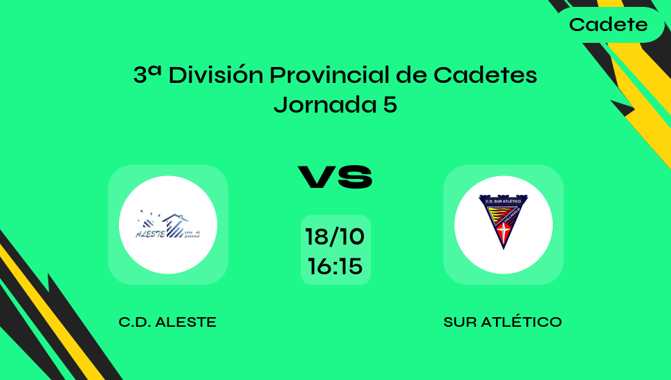 Imagen del video: C.D. Aleste vs Sur Atlético