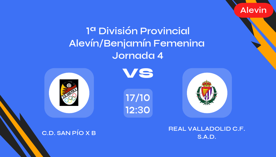 Imagen del video: C.D. San Pío X B vs Real Valladolid C.F. S.A.D.