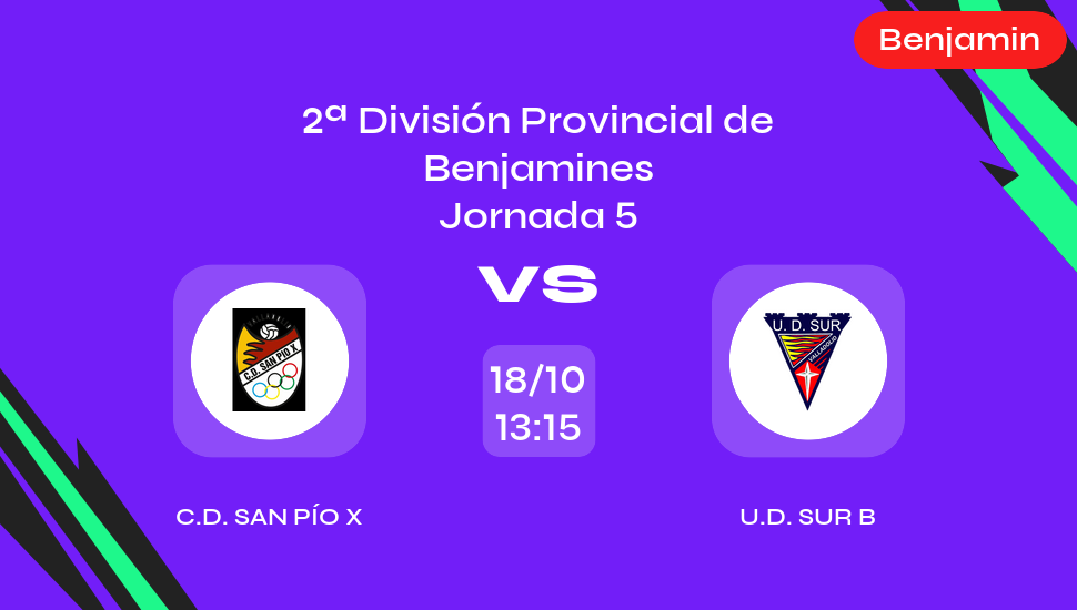 Imagen del video: C.D. San Pío X vs U.D. Sur B