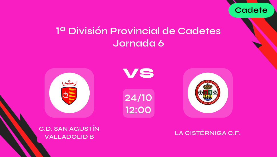 Imagen del video: C.D. San Agustín Valladolid B vs La Cistérniga C.F.