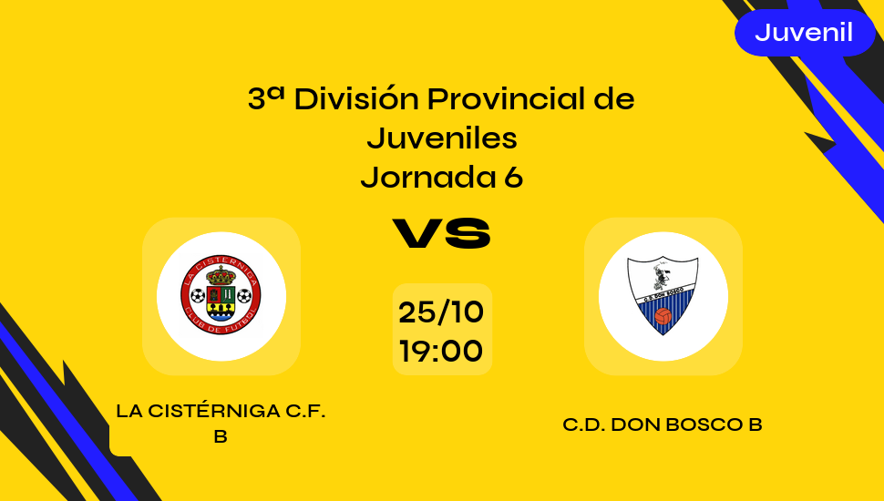 Imagen del video: La Cistérniga C.F. B vs C.D. Don Bosco B