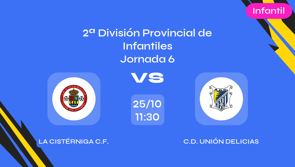 Imagen del video: La Cistérniga C.F. vs C.D. Unión Delicias