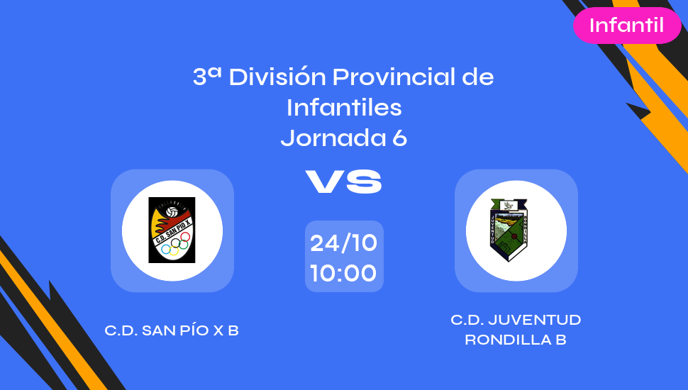 Imagen del video: C.D. San Pío X B vs C.D. Juventud Rondilla B