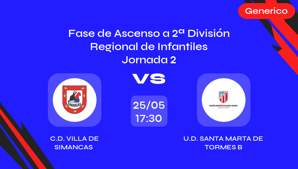 Imagen del video: C.D. Villa de Simancas  vs U.D. Santa Marta de Tormes B