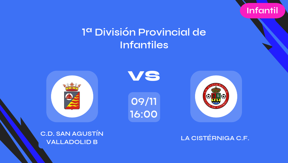 Imagen del video: C.D. San Agustín Valladolid B vs La Cistérniga C.F.