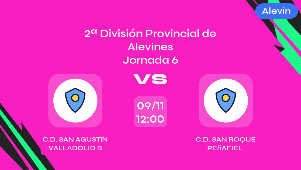 Imagen del video: C.D. San Agustín Valladolid B vs C.D. San Roque Peñafiel 