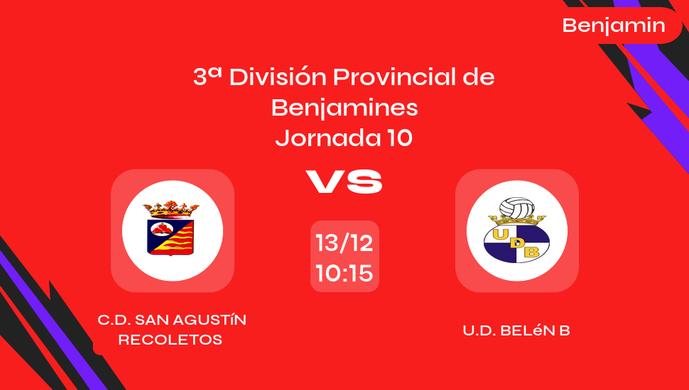 Imagen del video: C.D. San Agustín Recoletos  vs U.D. Belén B