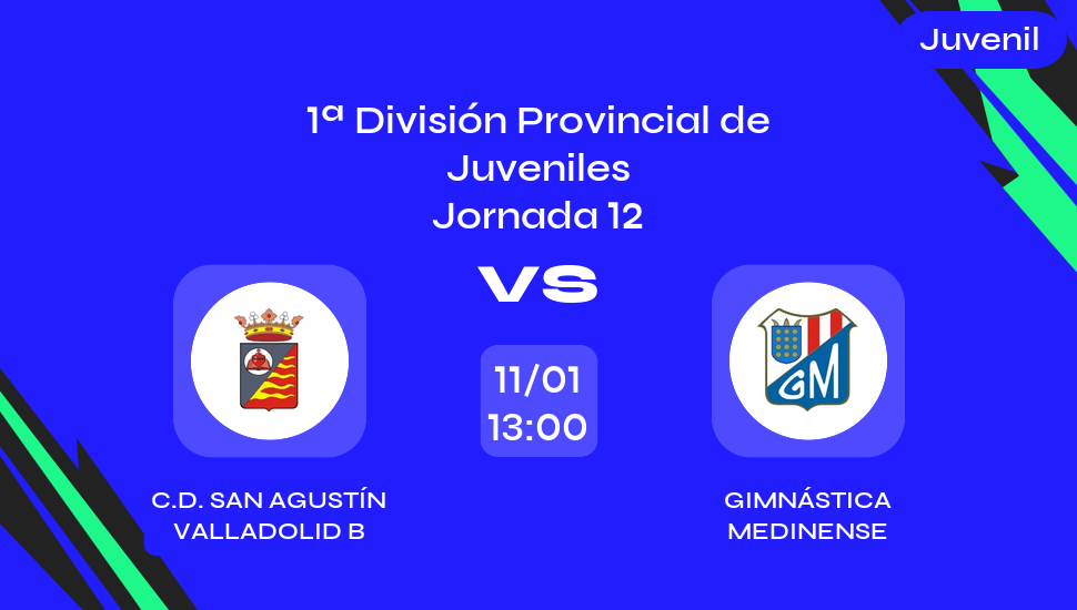 Imagen del video: C.D. San Agustín Valladolid B vs Gimnástica Medinense 